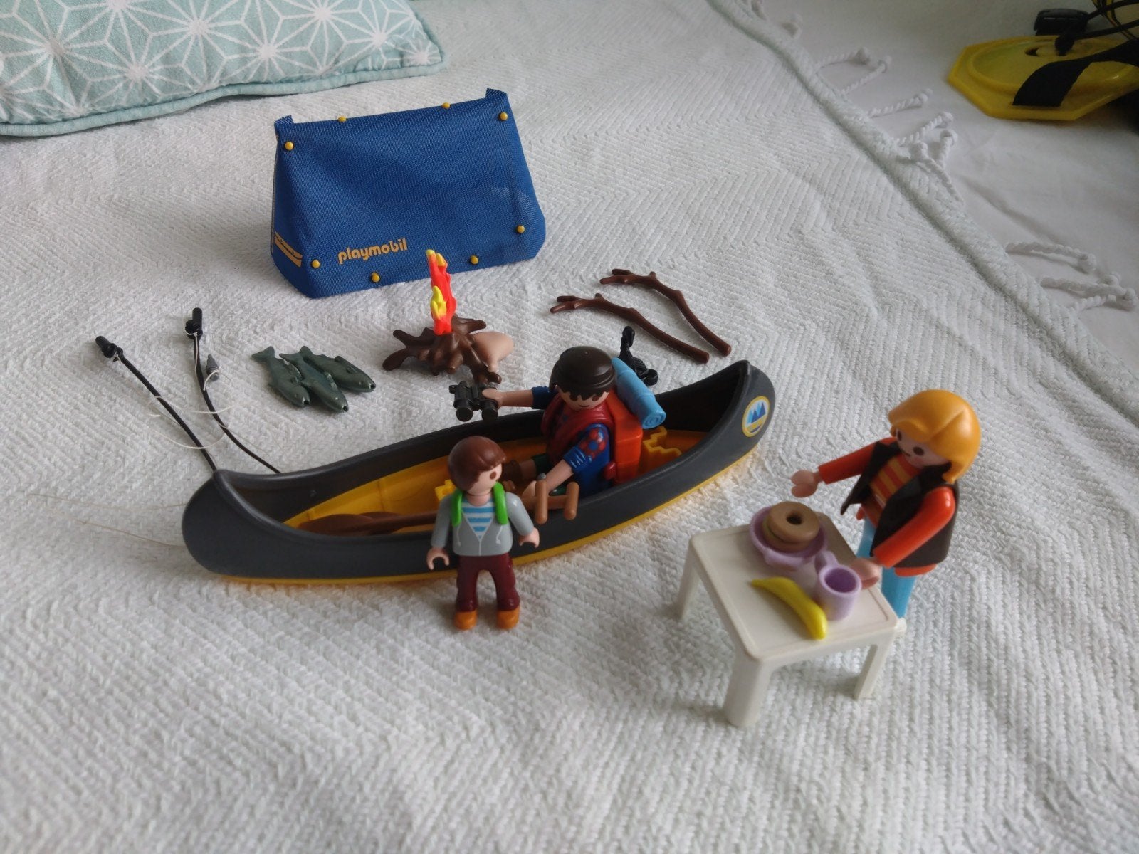 Playmobil Kano Kampeer Avontuur Set met Figuren, Ophalen, Gebruikt