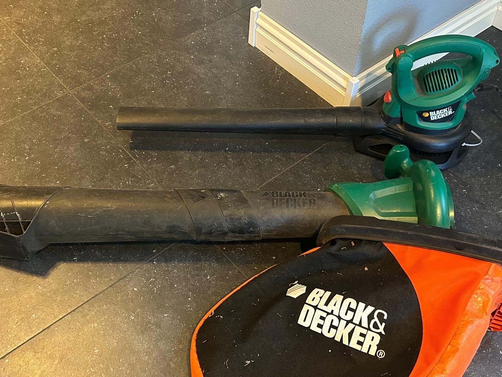 Black& Decker bladblazer/zuiger, Ophalen, Gebruikt, Elektrisch