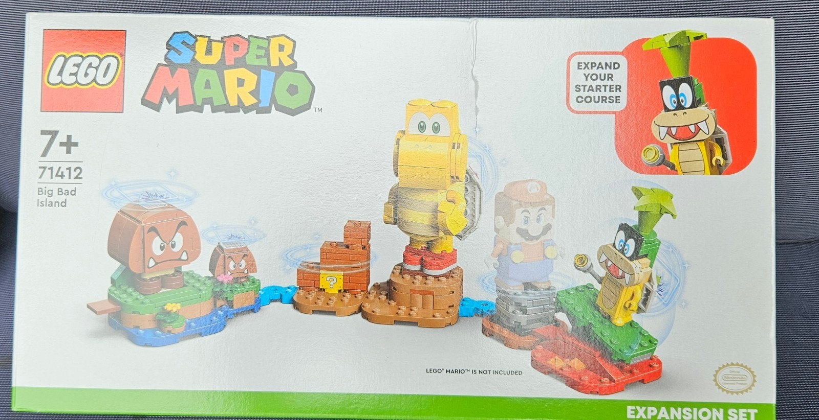LEGO Super Mario 71412 Big Bad Island Uitbreidingsset, Overige thema's, Lego, Nieuw, Ophalen of Verzenden