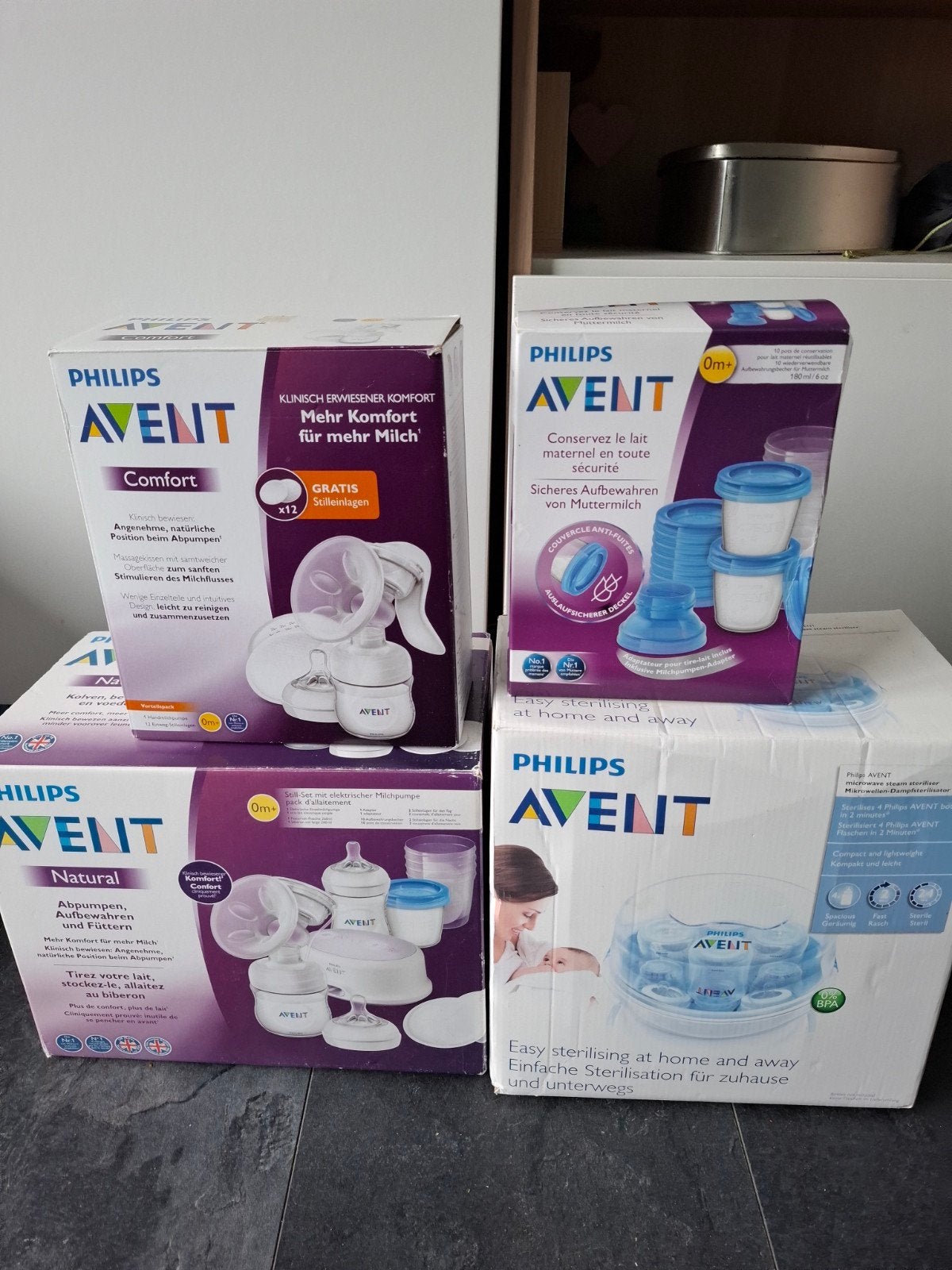 flessen avent, Ophalen