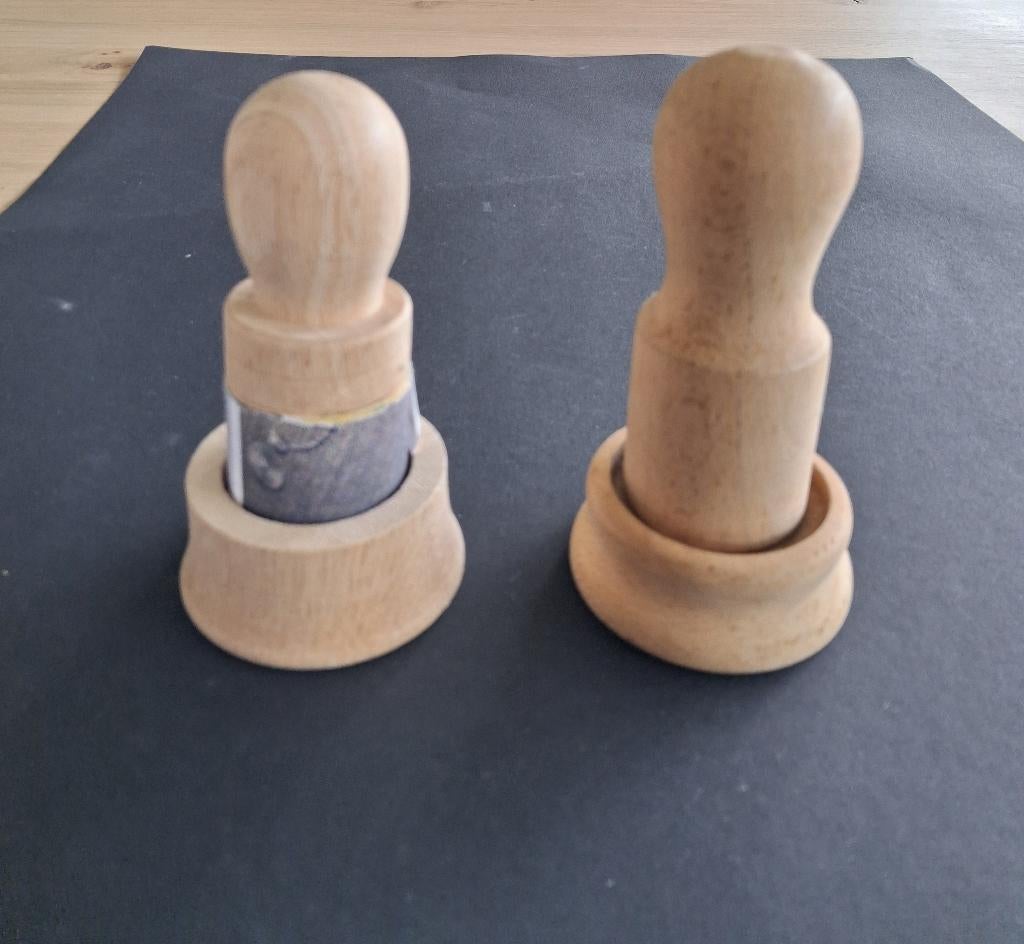 twee houten potjesmakers (1 x Wiltfang), Ophalen of Verzenden, Zo goed als nieuw, Kweekbak