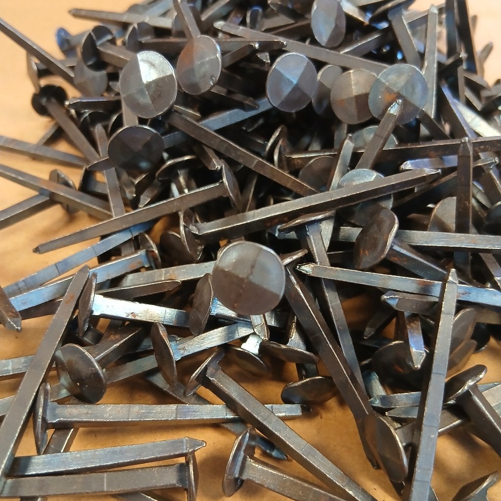 Gesmede nagels, spijkers, gesmeed 50 mm lang, 50 tot 100 mm, Nieuw, Ophalen of Verzenden, Info@wbarendregt.nl