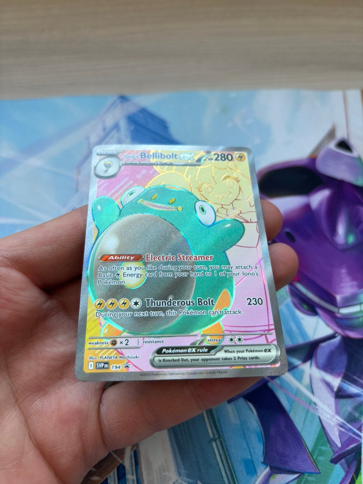 Iono’s Bellibolt ex (SVP 194) – SV Black Star Promos, Ophalen of Verzenden, Zo goed als nieuw