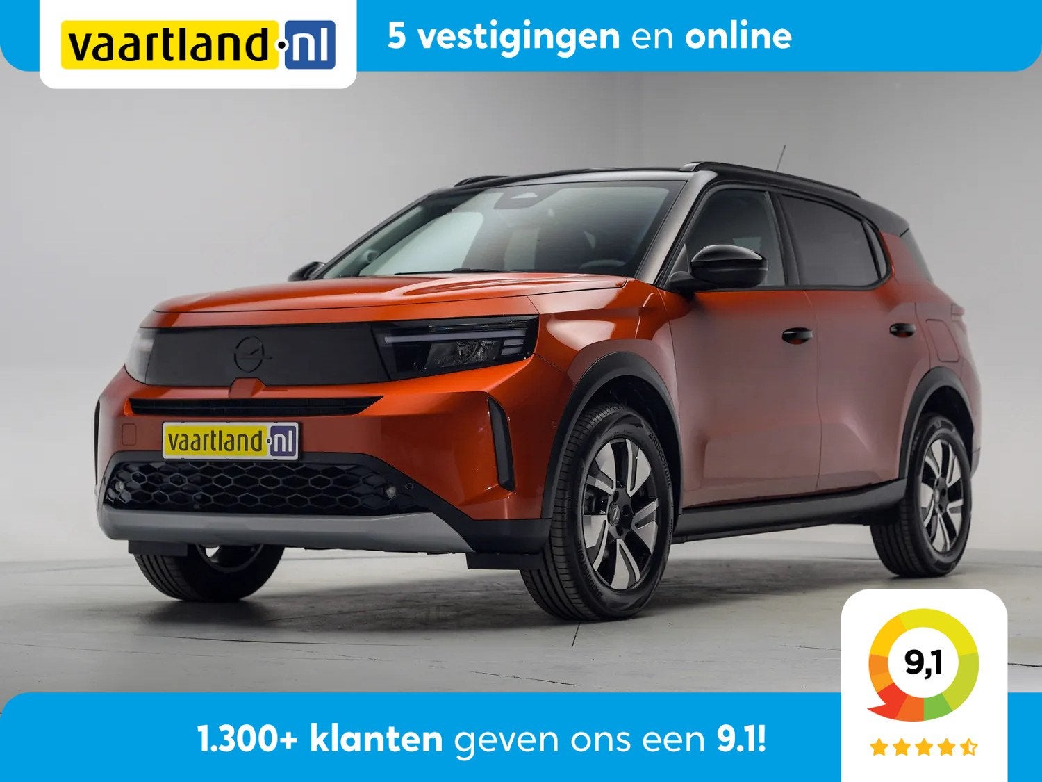 Opel Frontera Electric GS 44 kWh [ LED Navi Stoel-en stuurve, Auto's, Automaat, 0 cilinders, Gebruikt, Overige kleuren