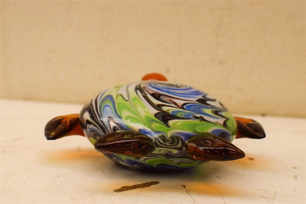 Murano Glazen schildpad 47804, Verzamelen, Ophalen of Verzenden, Gebruikt, Dier
