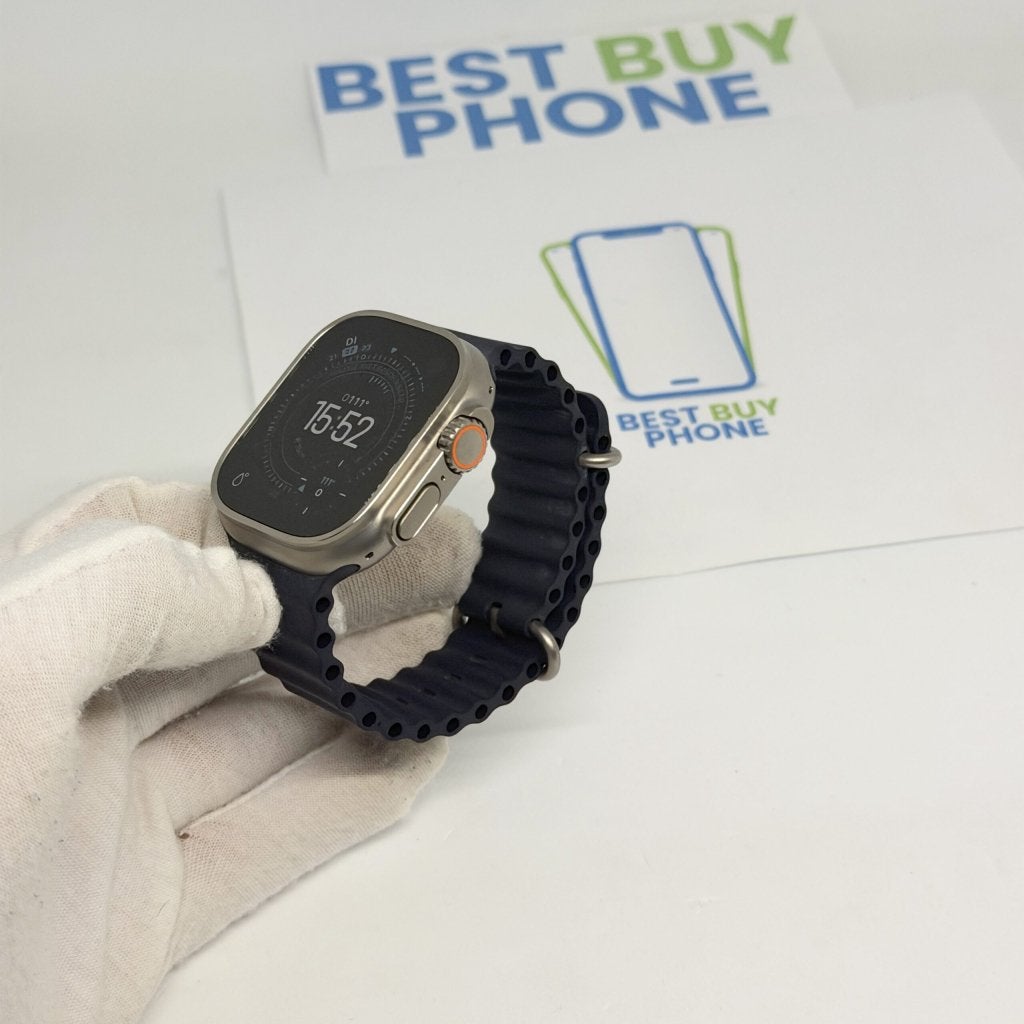 Apple Watch Ultra 2 grijs /100% batt /krasvrij scherm /garan, Apple, Zo goed als nieuw, Support@apple.com, Apple Park Way, Cupertino, California