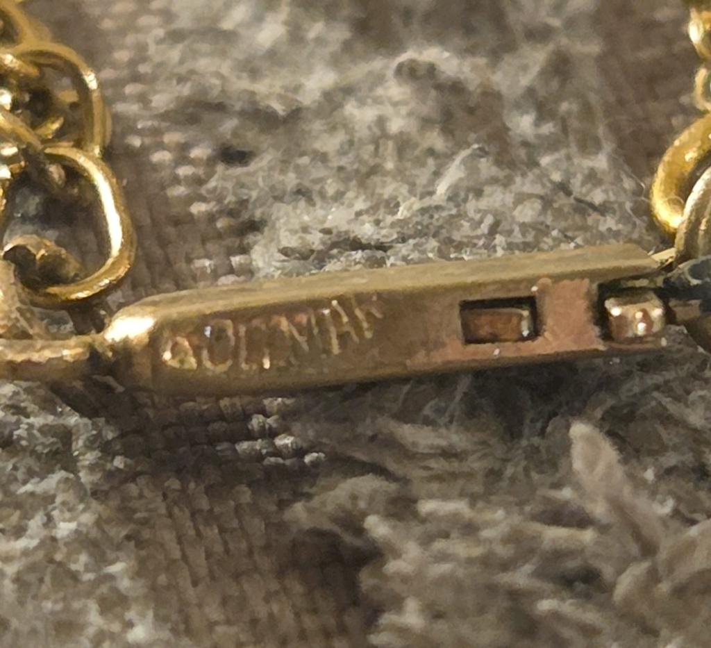 Te koop.ouderwets slot van ketting, Ophalen of Verzenden, Goud