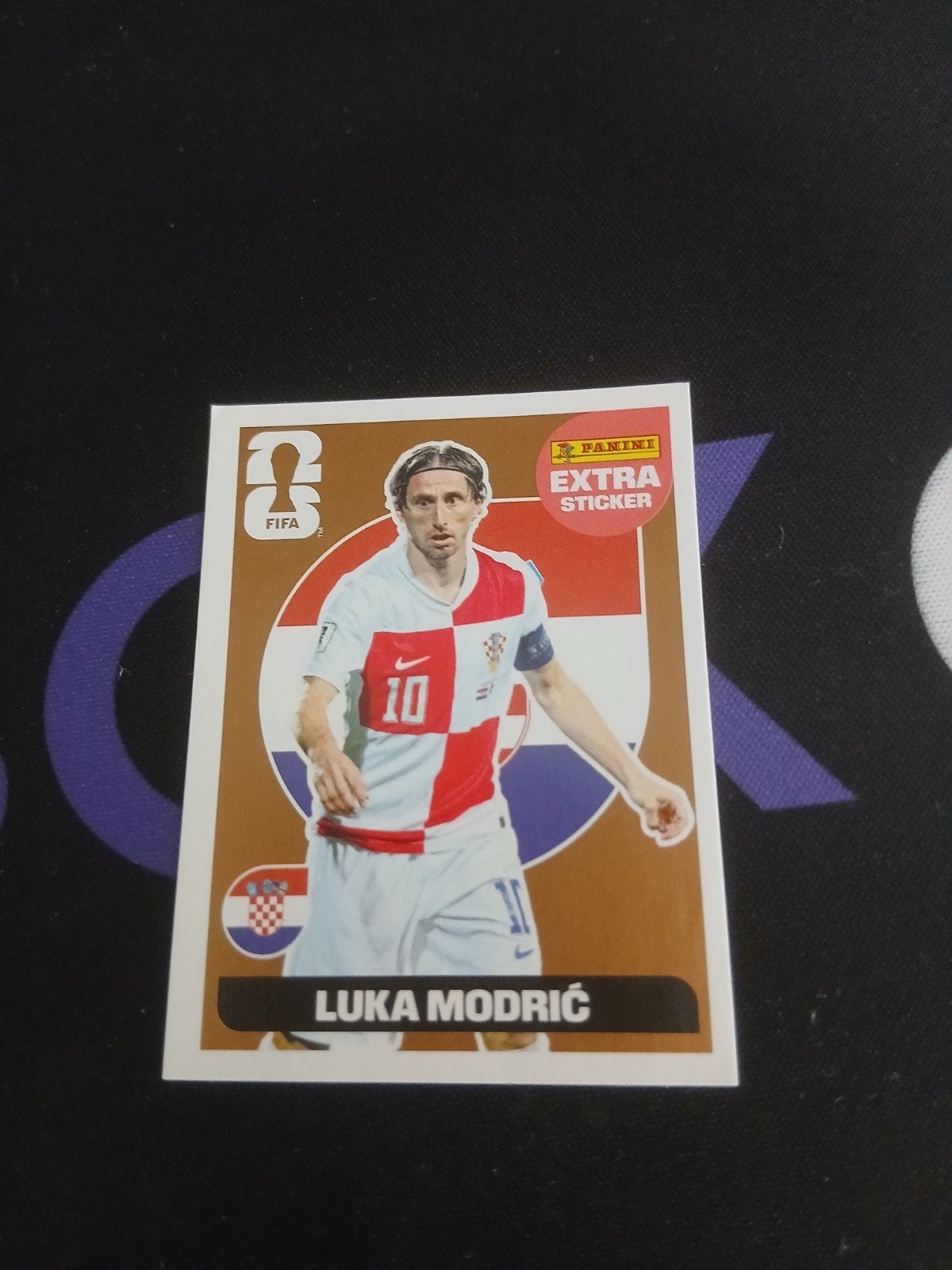 Panini wk 2026 extra sticker brons LUKA MODRIC, Ophalen of Verzenden, Sticker