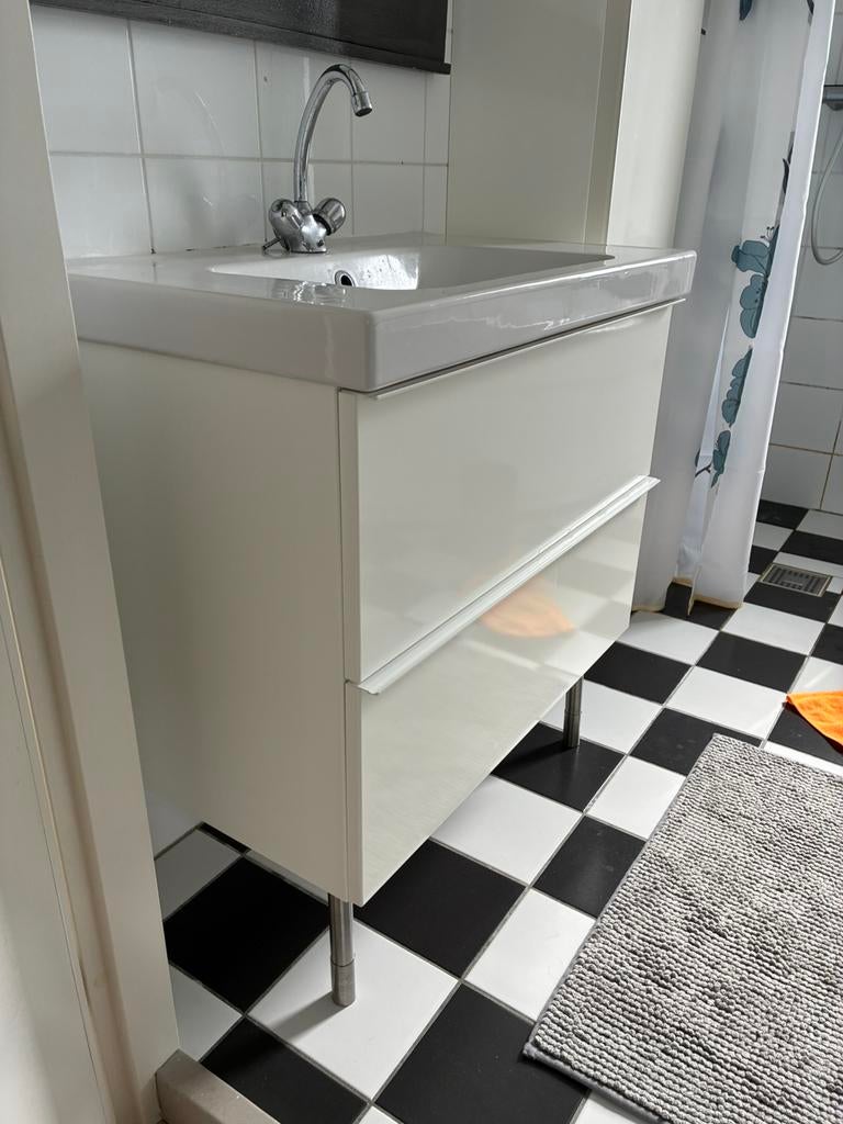 Badkamermeubel, Huis en Inrichting, Badkamer | Badkamermeubels, Ophalen, 50 tot 100 cm, Zo goed als nieuw, Minder dan 100 cm