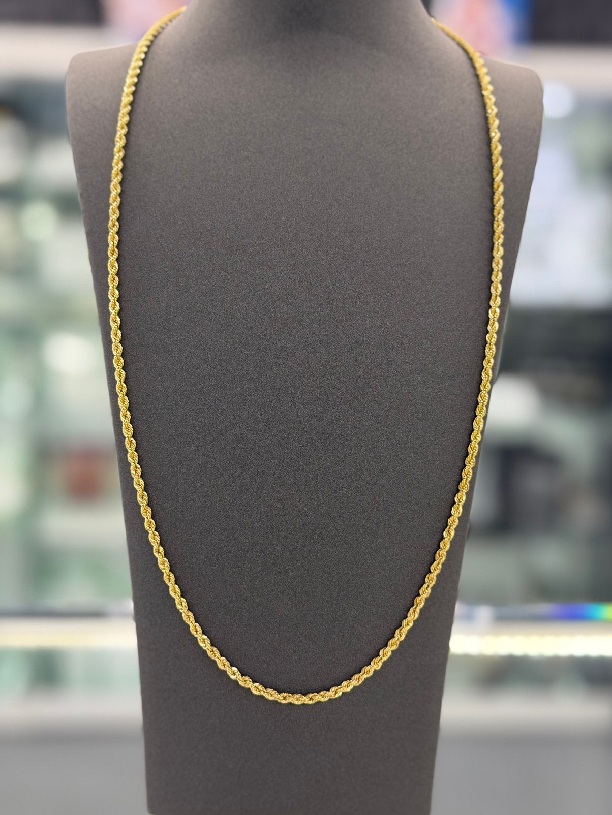 14 Karaat Goud - Rope Ketting - Nieuw - 7.83 Gram, Sieraden, Tassen en Uiterlijk, Kettingen, Ophalen of Verzenden, Nieuw, Goud