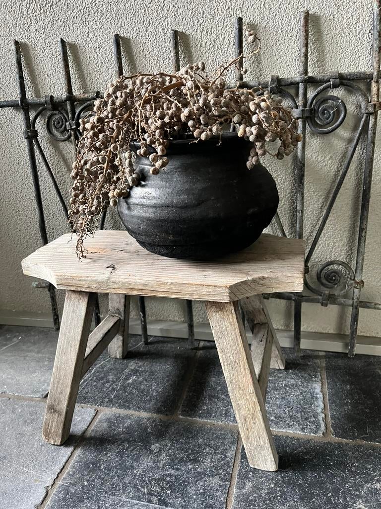 Stoer en sobere setje, Ophalen of Verzenden, Zo goed als nieuw, Hout