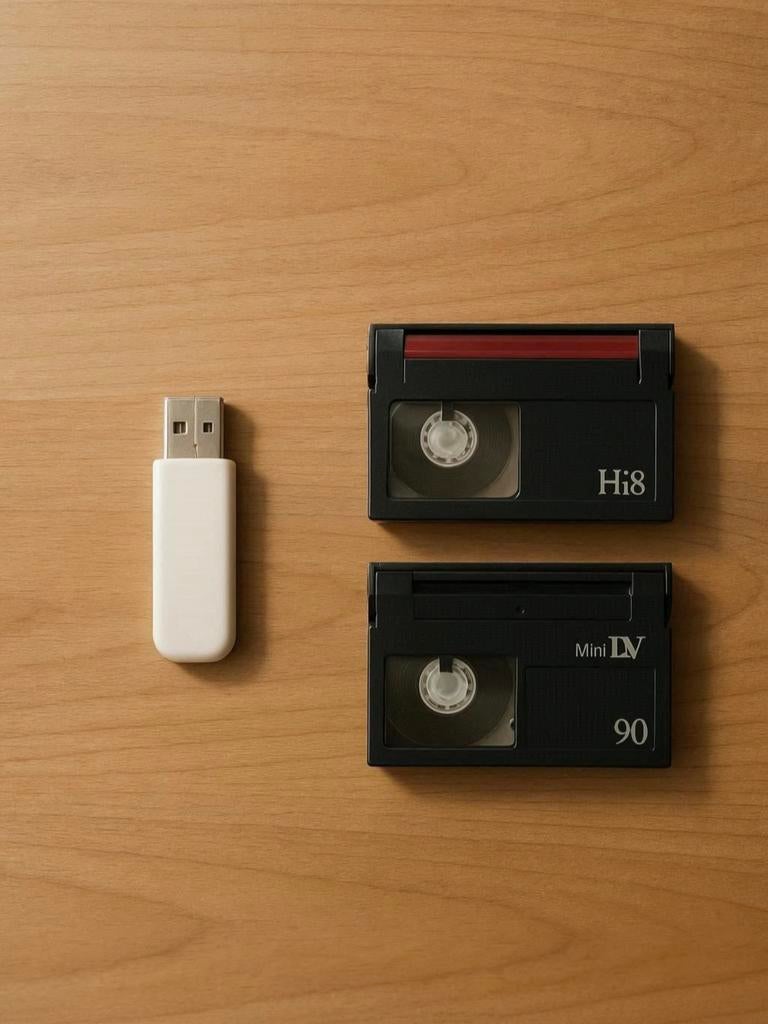 Videobanden digitaliseren - Hi8, MiniDV, VHS, VHS-C, DVD, CD, Ophalen of Verzenden, Microsoft