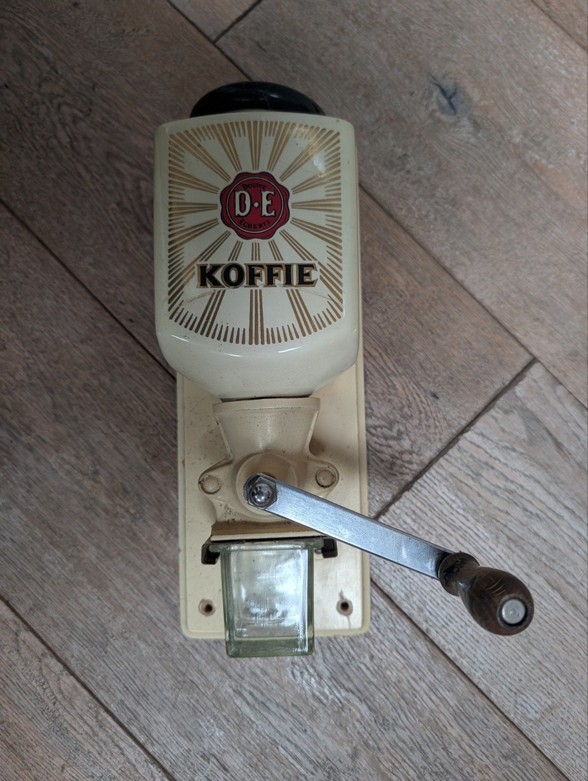 Antieke Douwe Egberts Koffiemolen - Wandmodel, Antiek en Kunst, Ophalen of Verzenden