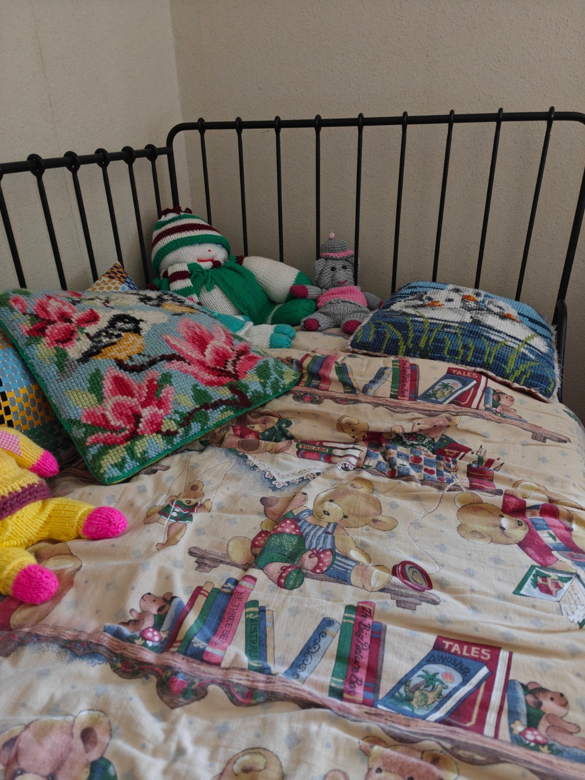 1persoons bed, Ophalen, Gebruikt, 180 cm of meer, 85 tot 100 cm
