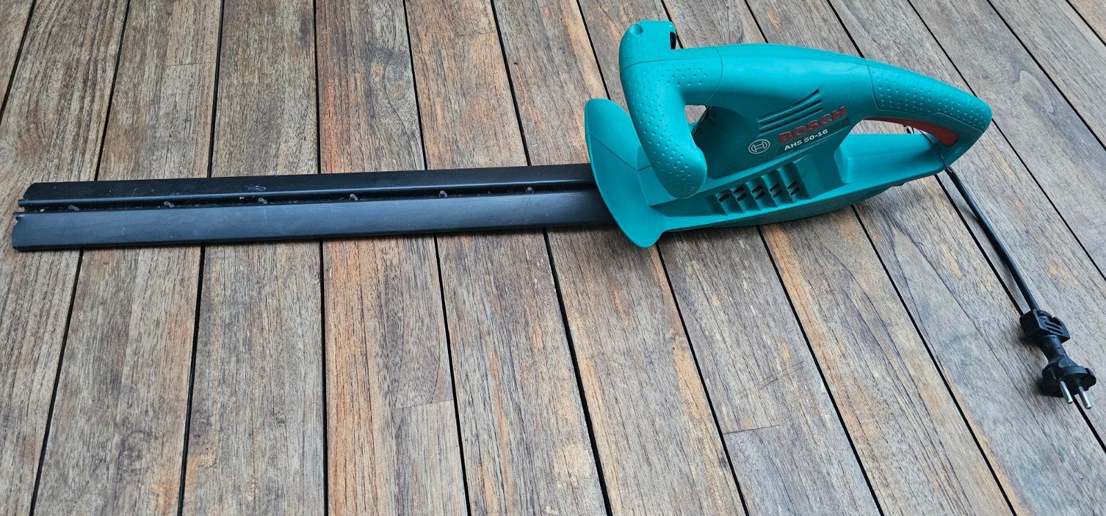 Bosh AHS 50-16 heggenschaar. 50cm., Ophalen of Verzenden, Gebruikt, Elektrisch