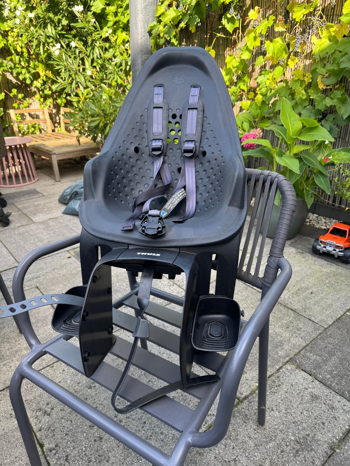 Thule Yepp 2 Maxi achterzitje, Ophalen, Achterzitje, Voetsteuntjes, 9 t/m 18 kg