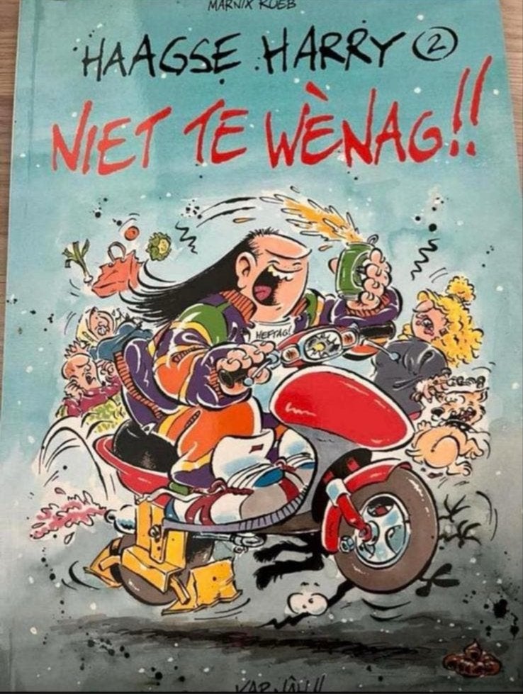 Haagse Harry 2: Niet te Wènag!! - Stripboek, Eén stripboek, Ophalen of Verzenden, Gelezen