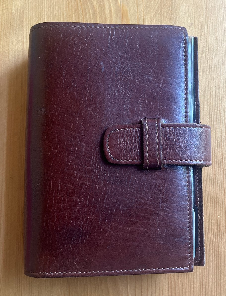 Lederen organiser/agenda, Diversen, Ophalen of Verzenden, Gebruikt