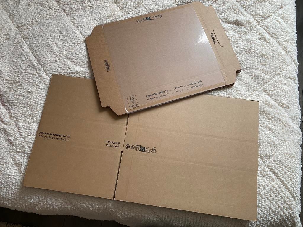 Laptop verzenddozen, Ophalen, Nieuw