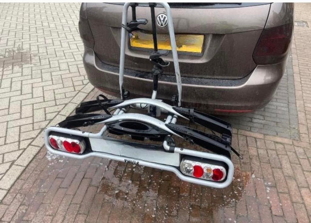 Thule EuroWay 944, Auto diversen, Fietsendragers, Gebruikt, Trekhaakdrager, 2 fietsen, Elektrische fiets, Ophalen