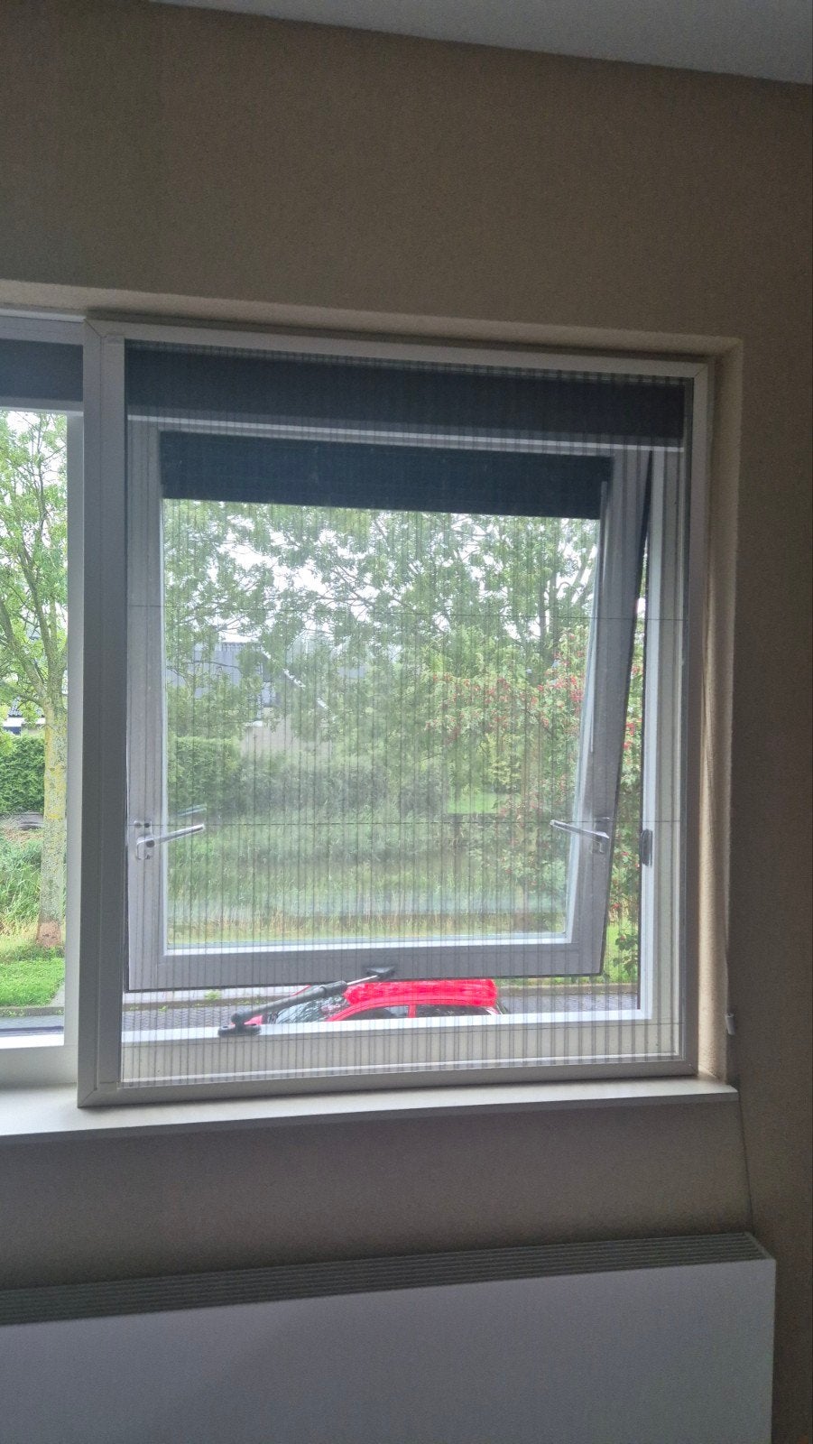 Unilux Hordeur/Hordeuren anti insect hor - wit, Ophalen, Gebruikt, 80 tot 100 cm, Hordeur
