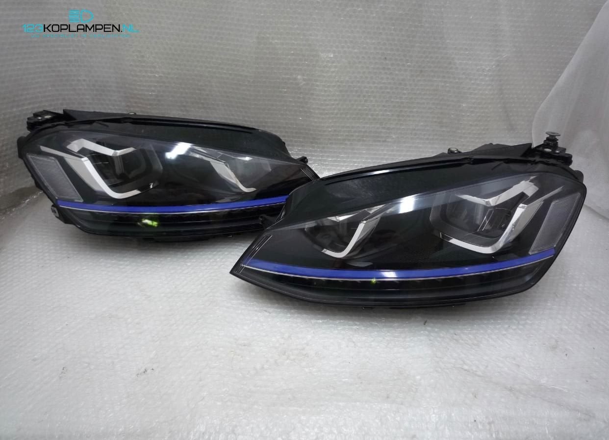 Volkswagen Golf 7 GTE Full LED koplamp koplampen links recht, Gebruikt, -, -, Verzenden
