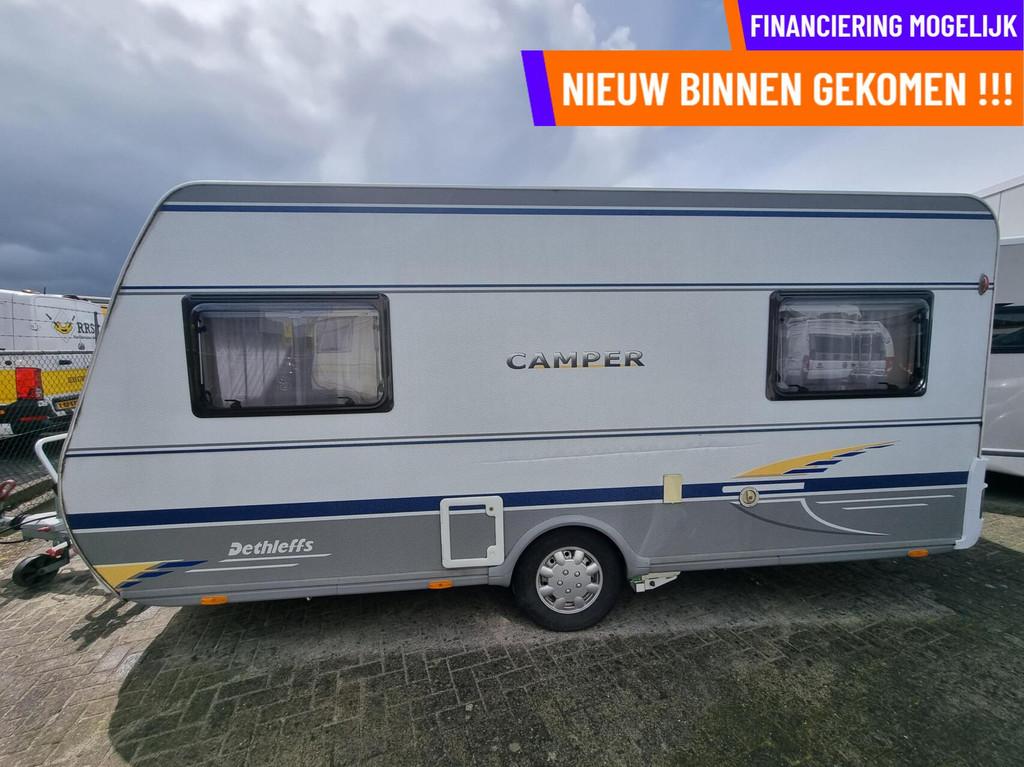 Dethleffs camper 460 DB MOVER + VOORTENT +ZAKLUIFEL+DWARSBED, Caravans en Kamperen, Caravans, Mover, Rondzit, Bedrijf, Tot en met 4