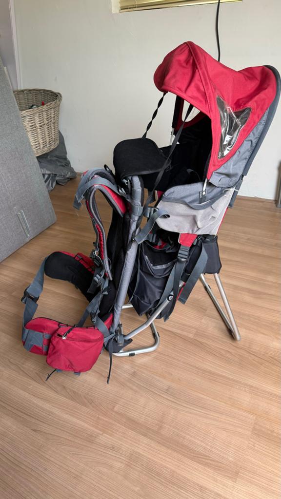 Rugdrager met zonnekap babydrager SALEWA KOALA RUGZAK, Kinderen en Baby's, Babydragers en Draagdoeken, Overige merken, Gebruikt