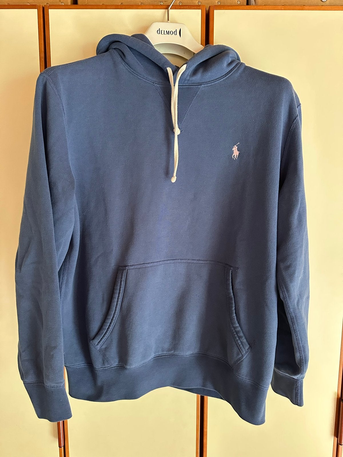 Polo Ralph Lauren hoodie - Maat M, Kleding | Heren, Ophalen of Verzenden, Zo goed als nieuw, Maat 48/50 (M), Blauw