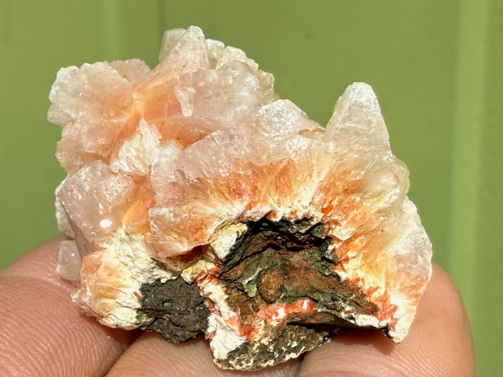 Heulandiet zeoliet mineralen, Ophalen of Verzenden, Mineraal