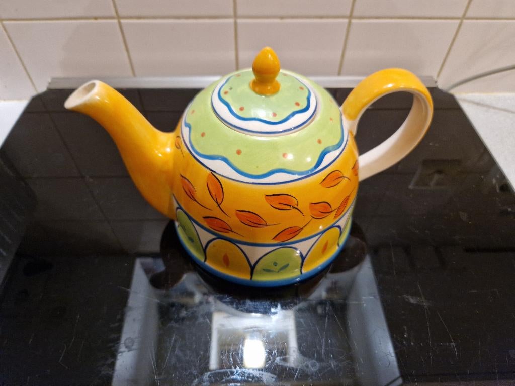Theepot, Ophalen