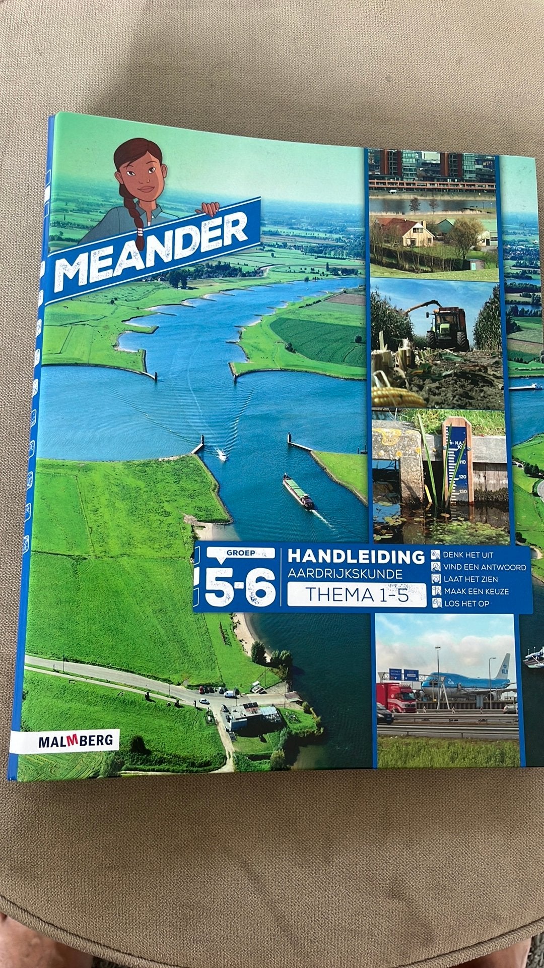 Meander handleiding Aardtijkskunde thema 1-5 groep 5-6, Ophalen of Verzenden, Zo goed als nieuw, Overige niveaus