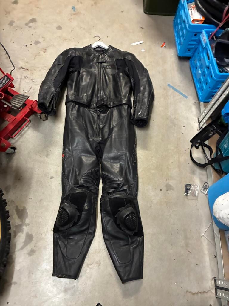 Grid lederen motorpak - Maat 44, Ophalen of Verzenden, Tweedehands, Heren, Combipak