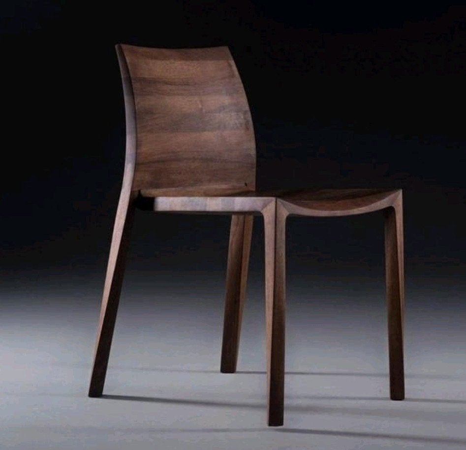 Artisan Torsio design eetkamerstoel 6x showmodel, Huis en Inrichting, Stoelen, Ophalen of Verzenden, Nieuw, Leer, Eén