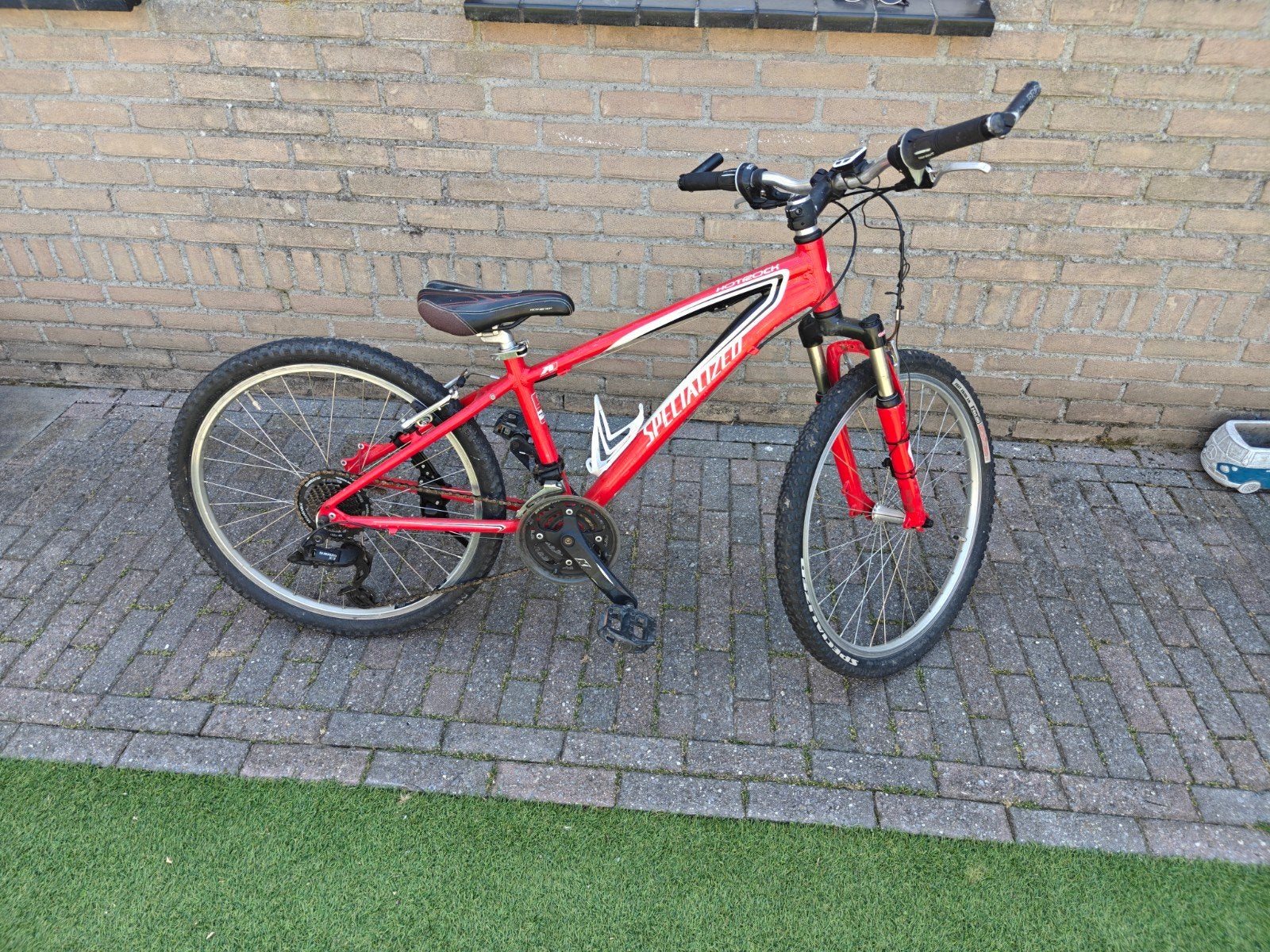 Specialized Kinder Mountainbike 24 inch, Specialized, 20 inch of meer, Gebruikt, Velgrem