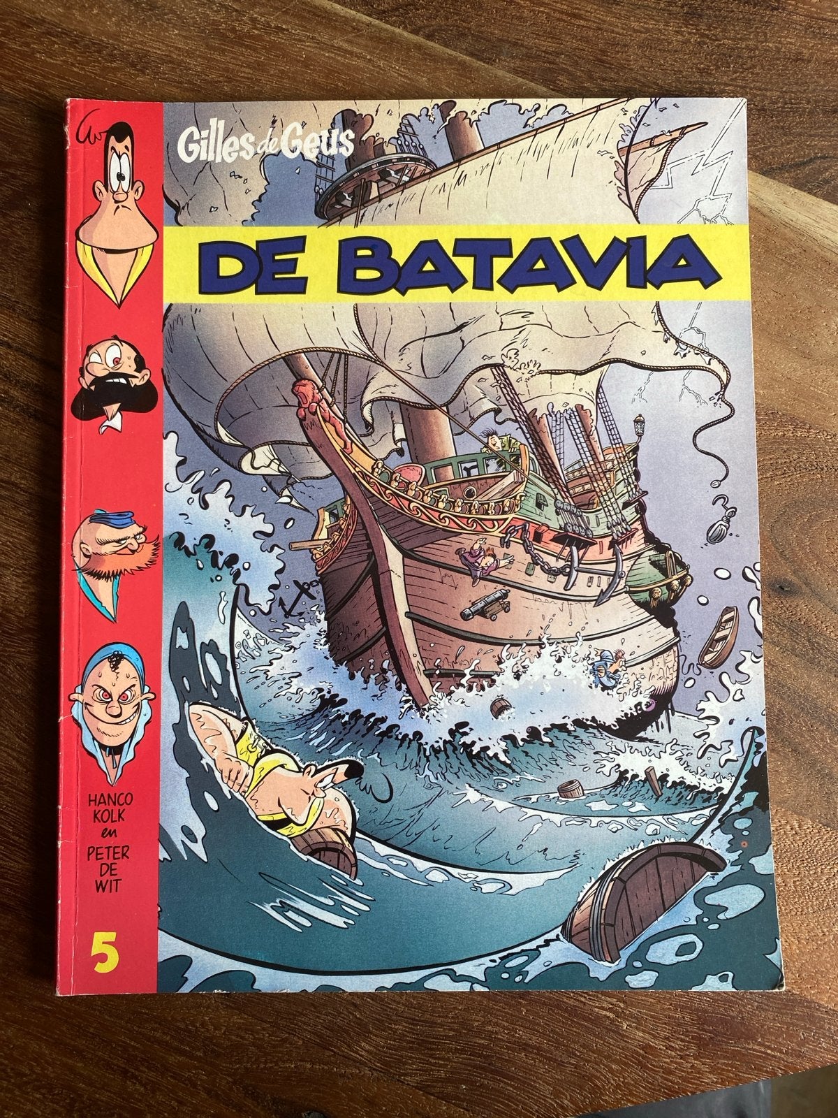 Gilles de Geus - De Batavia (Derde Druk), Eén stripboek, Ophalen of Verzenden, Gelezen