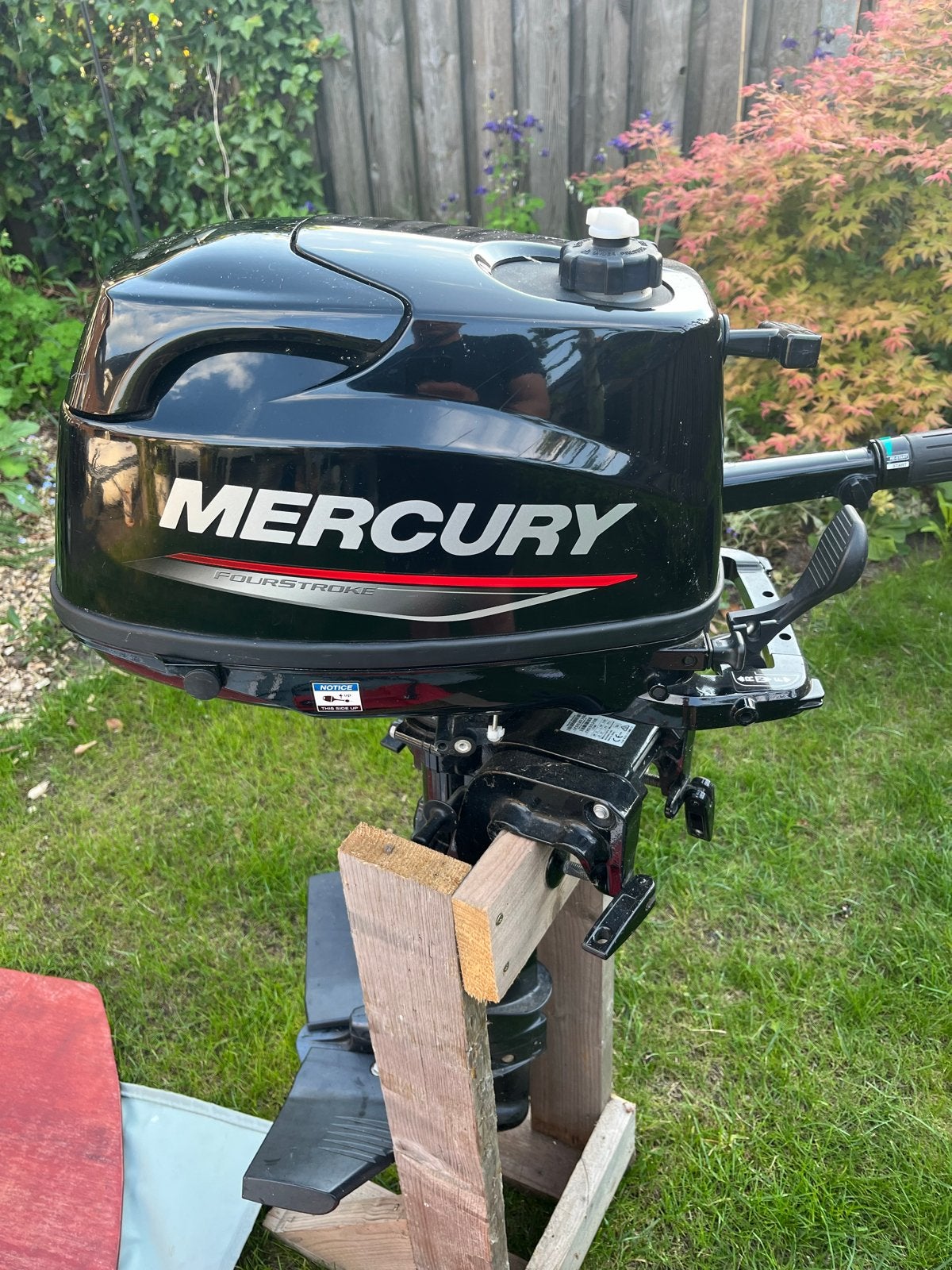Mercury 5pk 4 takt met hydrofoil, Ophalen, Gebruikt, 5 tot 10 pk, Viertaktmotor