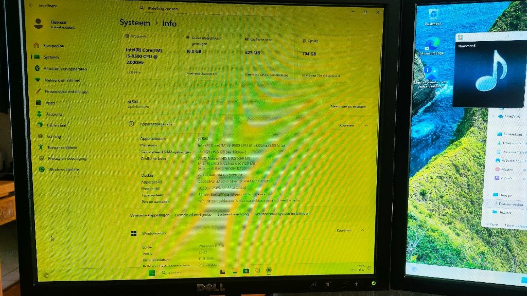 DELL Optiplex 5070 2 beeldschermen W11 DVD-RW, Computers en Software, Ophalen, Gebruikt, 512 GB, Dell
