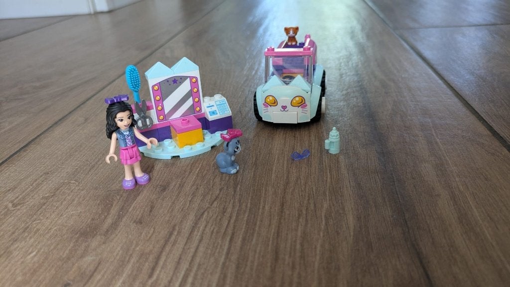 lego friends cat grooming car 41439, Lego, Friends, Ophalen of Verzenden, Zo goed als nieuw