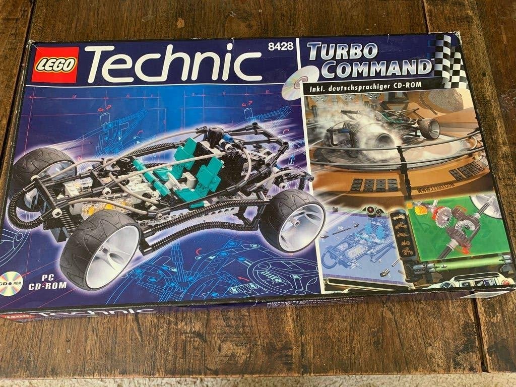 Lege doos: Lego Technic 8428 Turbo Command, Kinderen en Baby's, Speelgoed | Duplo en Lego, Gebruikt, Lego, Overige typen, Ophalen of Verzenden