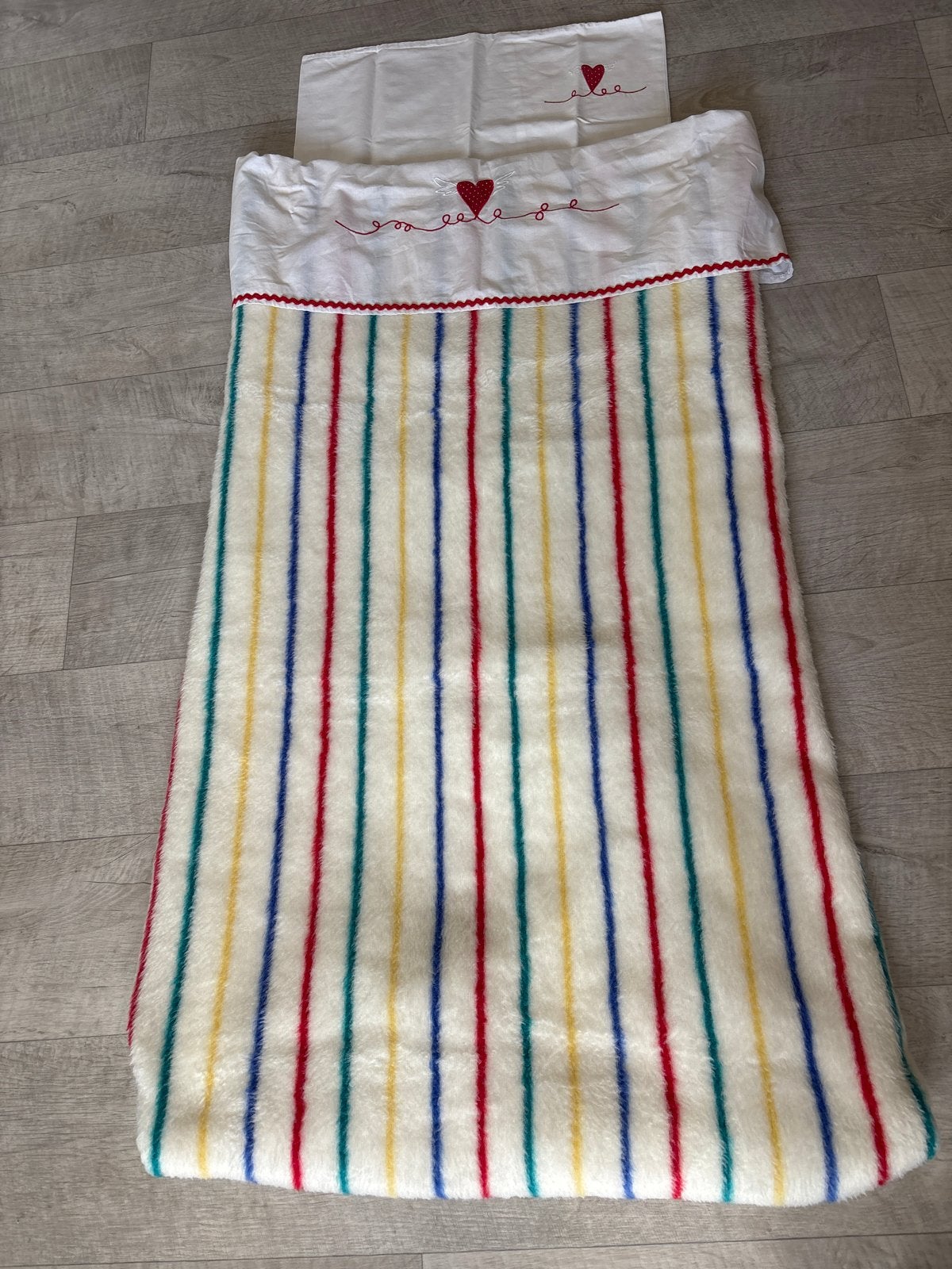 Baby ledikantje set: lakentje en sloopje, Overige kleuren, Jongetje of Meisje, Overige typen, Ophalen of Verzenden