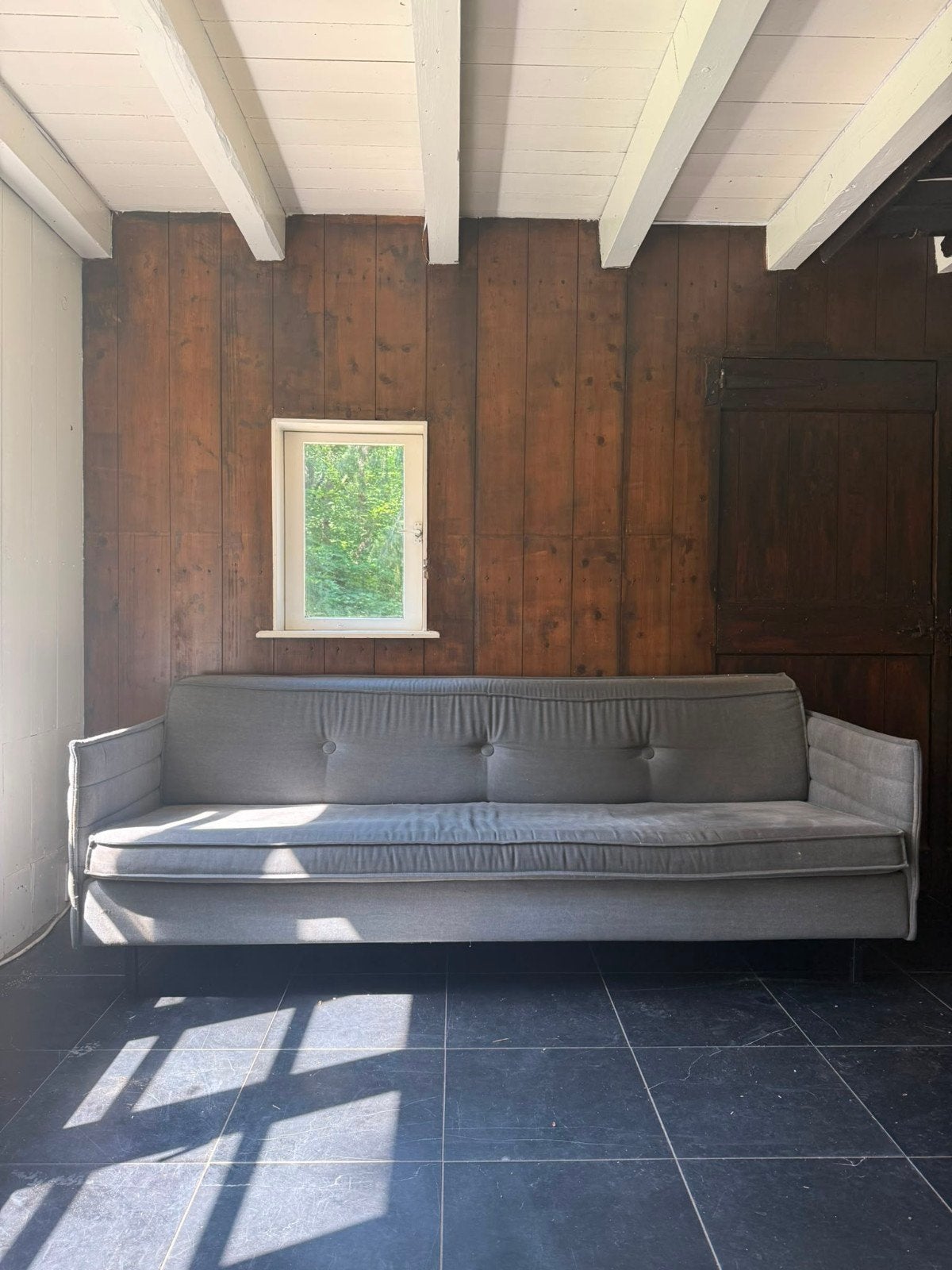 Zitbank van het merk Zuiver – Met wasbare kussens (204cm), Ophalen, Driepersoons, 75 tot 100 cm, Zo goed als nieuw