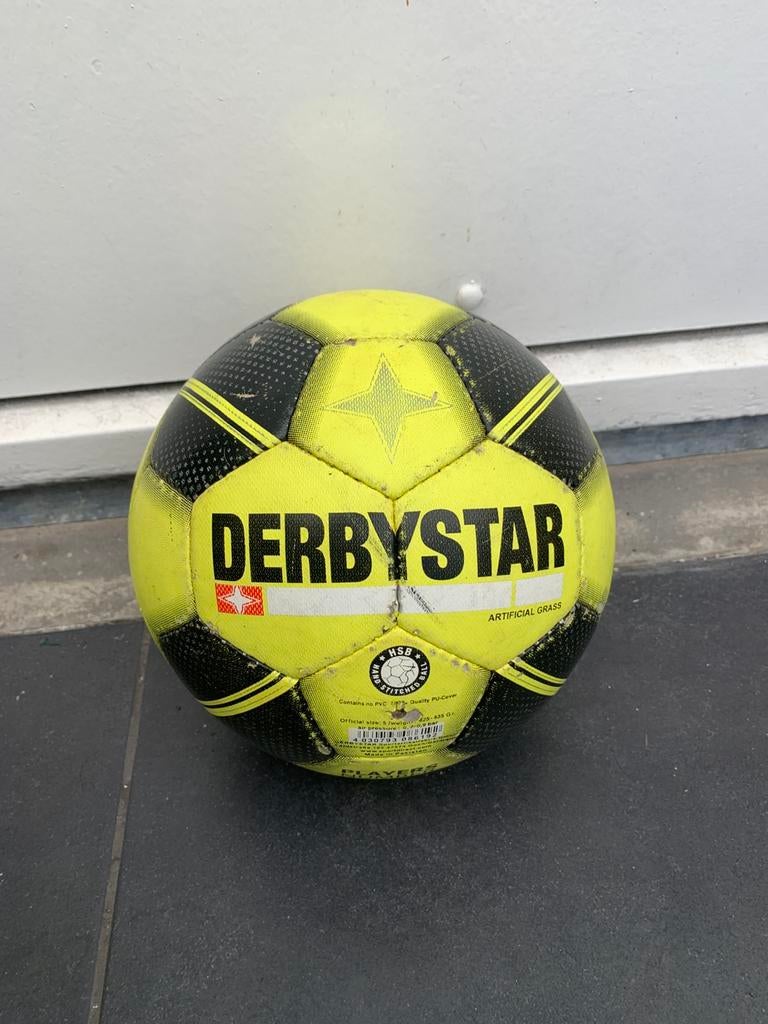 Mooie derbystar bal maat 5 goed in staat, Maat XL, Ophalen of Verzenden, Zo goed als nieuw, Bal
