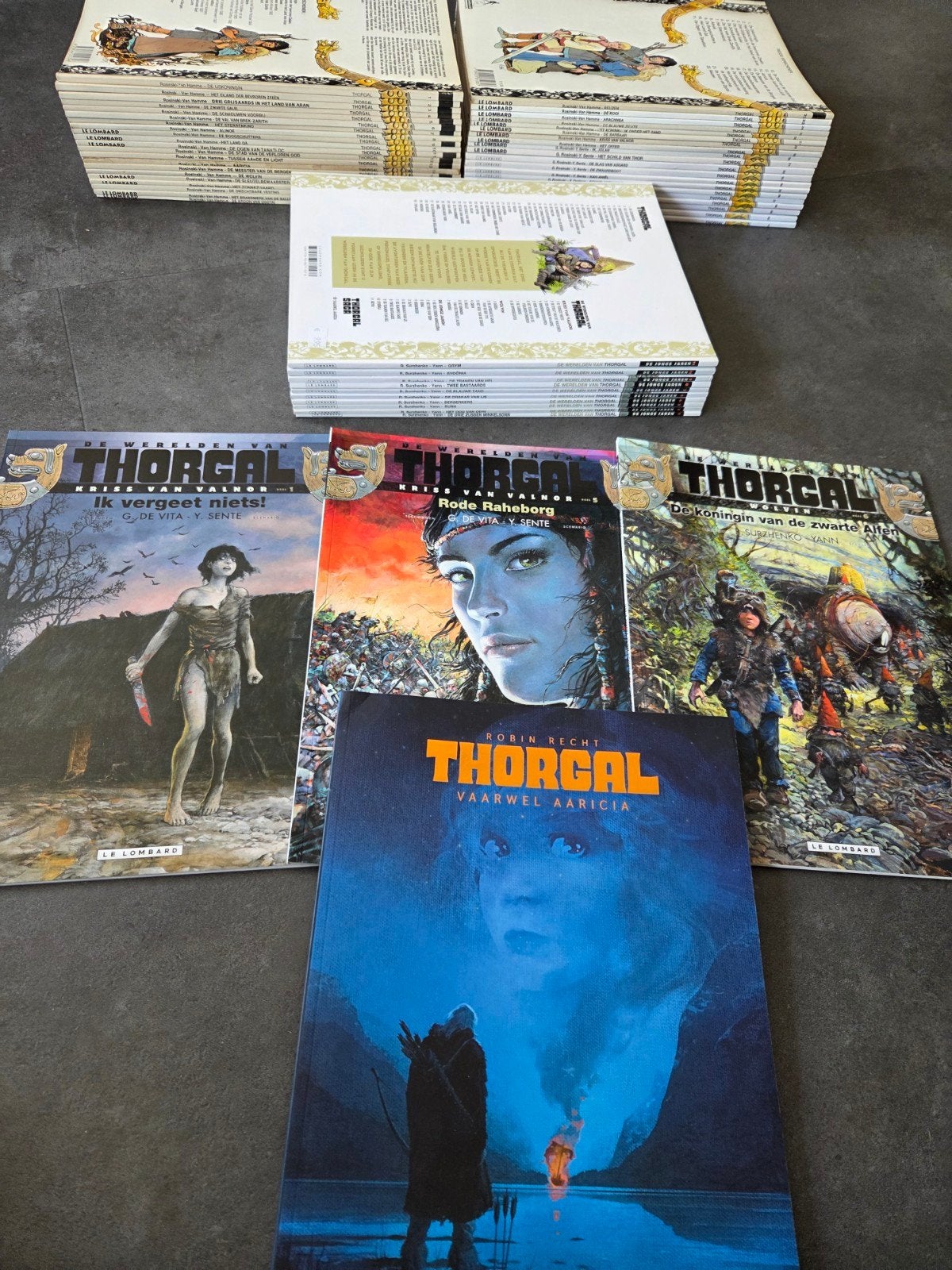 Thorgal - Complete serie 1 tm 41 + 14 extra, Complete serie of reeks, Ophalen of Verzenden, Gelezen