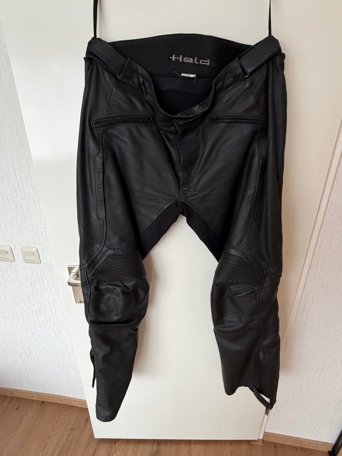 Held Leren Motorbroek - Maat 58, Ophalen, Tweedehands, Heren, Broek | leer