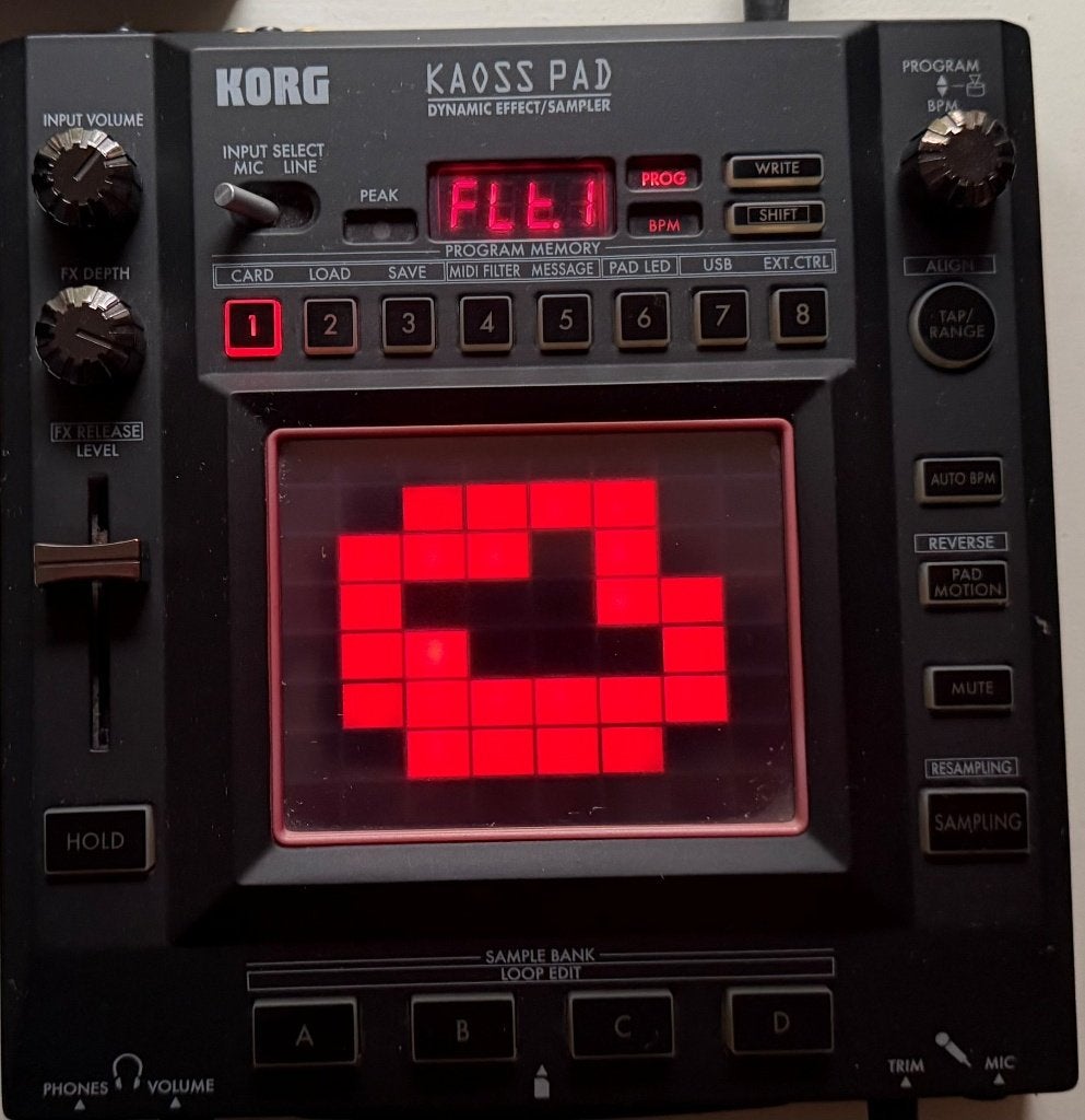 Korg Kaoss Pad 3 KP3 | Effect Processor & Sampler, Ophalen of Verzenden, Gebruikt, Multi-effect