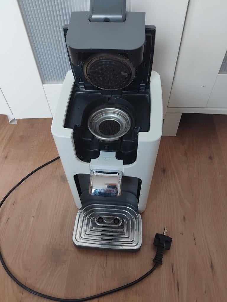 Senseo wit koffieautomaat voor pads, Witgoed en Apparatuur, Ophalen, Gebruikt, Koffiemachine, 2 tot 4 kopjes
