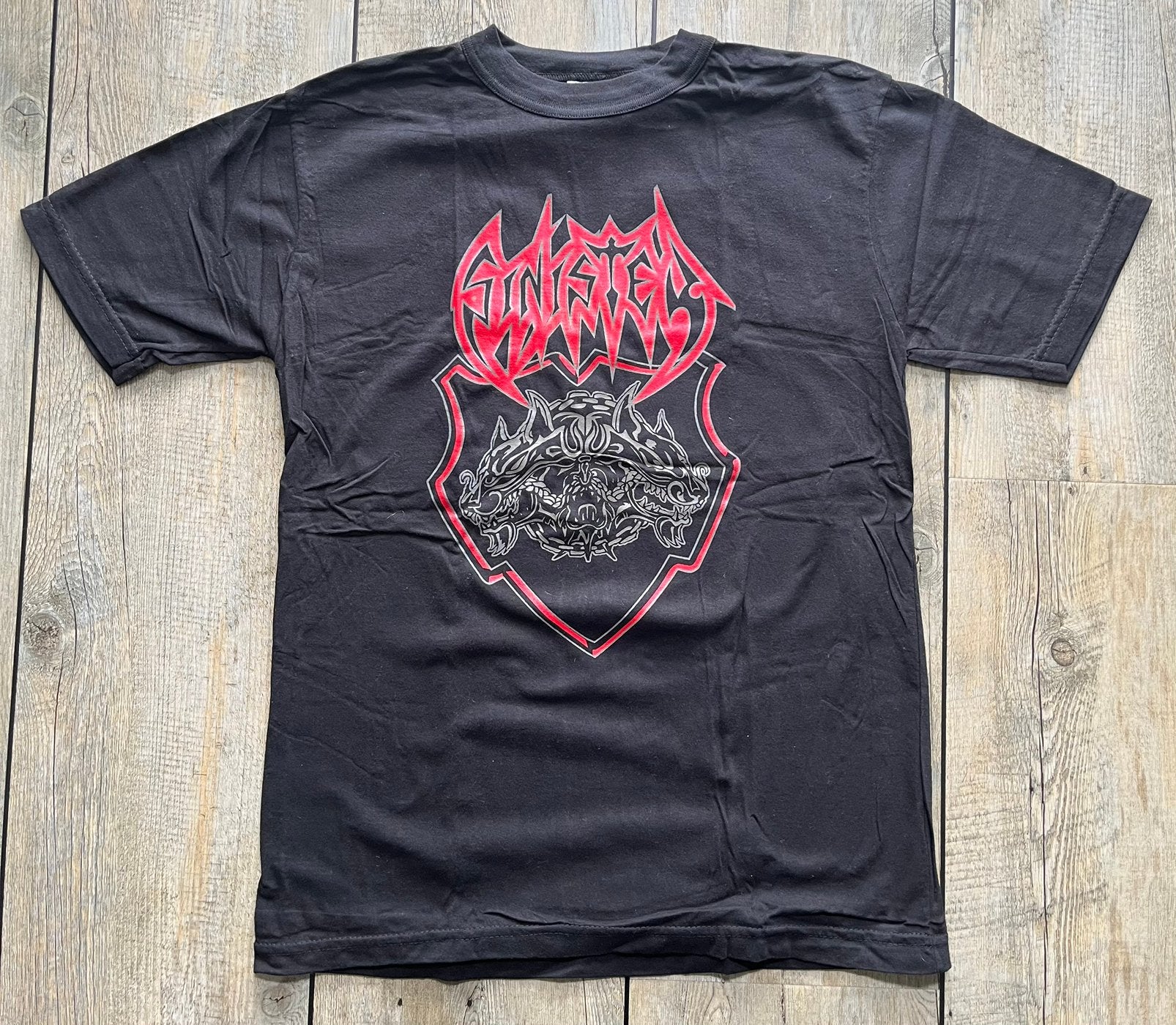 Origineel | SINISTER | South-USA | Tour 2009 | T-shirt | L, Ophalen of Verzenden, Zo goed als nieuw, Maat 52/54 (L), Zwart