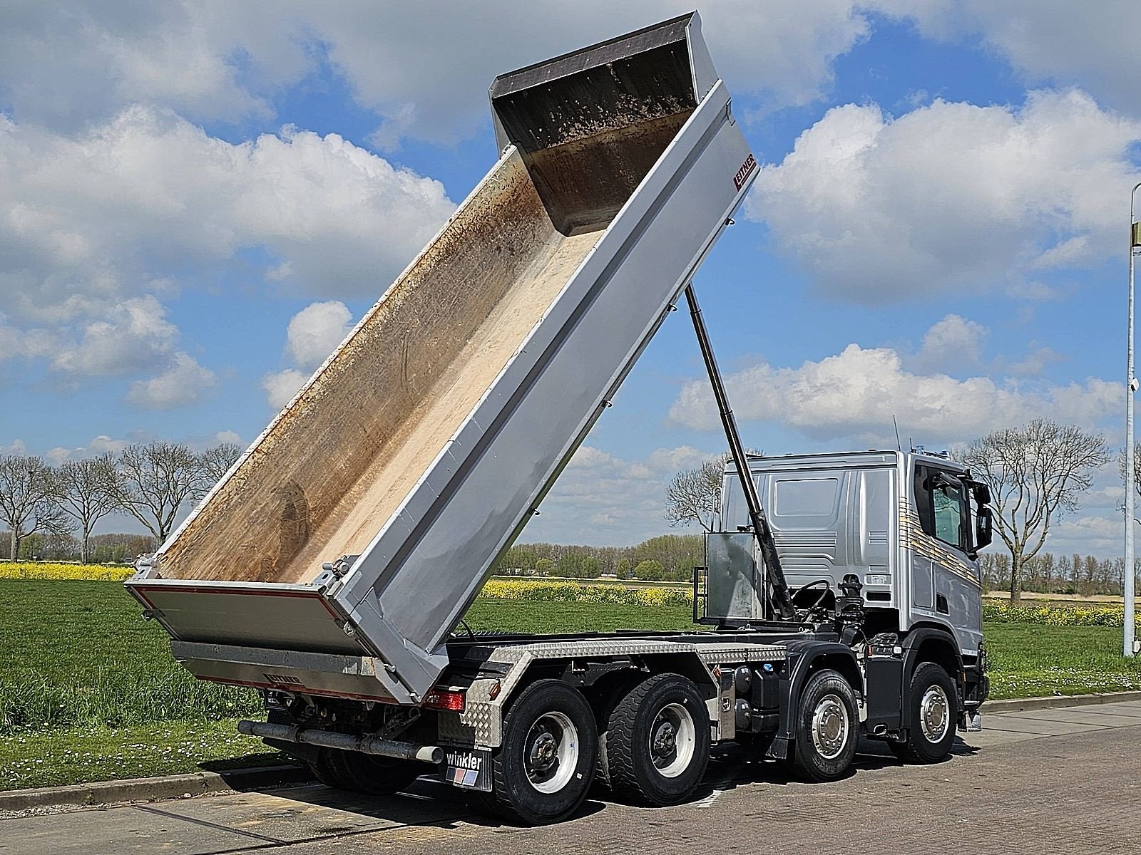 SCANIA R500 xt 8x4 full steel, Automaat, Euro 6, Scania, Stoelverwarming