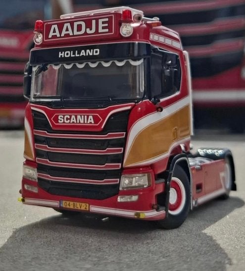 Wsi Scania AADJE 1:50, Ophalen of Verzenden, Zo goed als nieuw, Bus of Vrachtwagen, Wsi